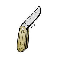 cartoon folding knife N47