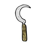 cartoon sickle N25