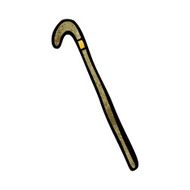 Cartoon Walking Stick N19