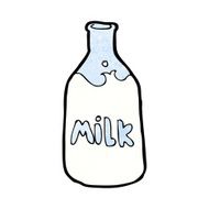 cartoon bottle of milk N6