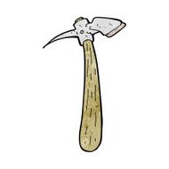 Cartoon Pick Axe N17
