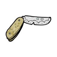 cartoon folding knife N49