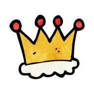 cartoon crown symbol N16