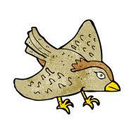 cartoon garden bird N50
