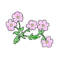 Cartoon Flowers N104