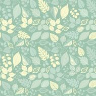 Seamless pattern with leaf N3