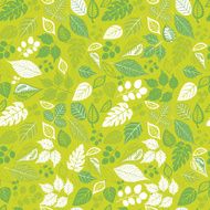 seamless leaves pattern background