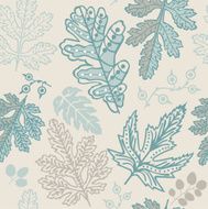 seamless leaves pattern background N2