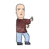 cartoon tough man N23