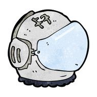 cartoon astronaut helmet N59