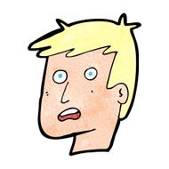 cartoon unhappy face N24