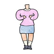 cartoon female body (add photos or mix and match cartoons) N300