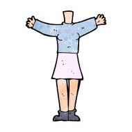 cartoon female body (add photos or mix and match cartoons) N301
