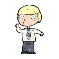 Cartoon School Boy N26
