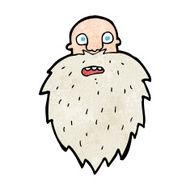 cartoon bearded man N74