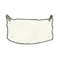 cartoon cloth banner N12