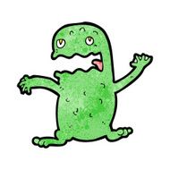 cartoon funny frog N25