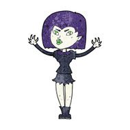 Cartoon Vampire Girl N301