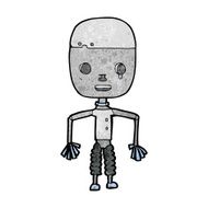 Cartoon Robot N375
