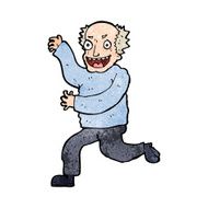 cartoon evil old man N21