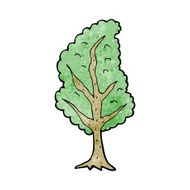 Cartoon Tree N223