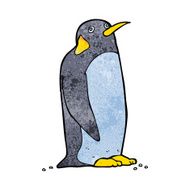Cartoon penguin N120