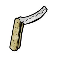 cartoon folding razor N13