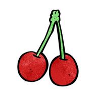 cartoon cherries N39