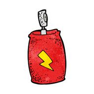 cartoon spray can N119