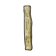 Cartoon Wood Post N14