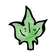 cartoon leaf symbol N62