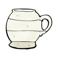 cartoon old style mug N13