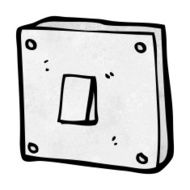 Cartoon Light Switch N36