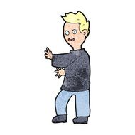 cartoon shocked man N159