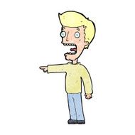 cartoon terrified man N360