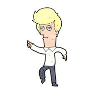 cartoon man accusing N26