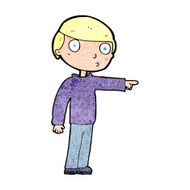 Cartoon Man Pointing N262