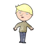 cartoon happy man N610