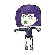 Cartoon Vampire Girl N304