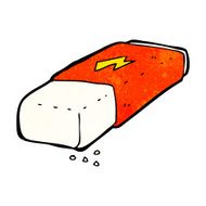 Cartoon Pencil Eraser N14