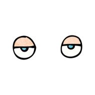 Cartoon Eyes N158