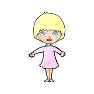 cartoon woman in dress N50