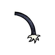 cartoon monster arm N129