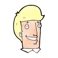 cartoon happy man N620