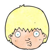 cartoon curious boy N50