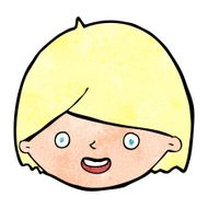 Cartoon Happy Face N69