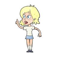 cartoon woman asking question N95