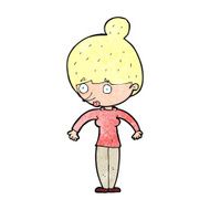 cartoon woman staring N40