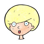 Cartoon Surprised Boy N38