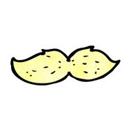 Cartoon Mustache N50
